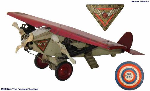 Free Antique Toy Appraisals ~ Buddy L Airplane Appraisals