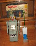 www.buddylmuseum.com, alps robotos, made in Japan Radicon Robot appraisal, radicon robot collection for sale, buying masudaya radicon remote controlled robots, gang of five radicon robot, radicon tin toys, japan tin toy rocket ship for sale, battery operated japan tin toys,radicon boats, masudaya tin toys price guide, buddy l toys wanted, japanese tin toy cars price guide, vintage linemar tin toy robots appraisals, vintage space toys needed, free antique toy appraislas, buddy l trucks for sale, vintage space toys for sale, rare sturditoy coal trucks