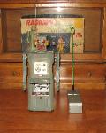 www.buddylmuseum.com, Masudaya,radicon robot,Japan tin toys,vintage space toys, antique space toys for sale, vintage space toys for sale, radicon robot for sale, masudaya toys for sale,rocket ships,Japanese space toys,tin toy robots,space cars,friction tin cars,wind up toys,radicon bus, radicon boat, battery operated toys,toy appraisals