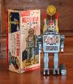 www.buddylmuseum.com, email us with your vintage space toys for sale. Buying 1960's antique vintage alps robots, cragstan robots, vintage space toys, rare japanese tin cars, linemar robots, haji robots, haji space toys, rocket ships and more
