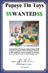 popeye tin toys price guide buddy l museum free toy appraisals world's largest buyer of vintage space toys, buddy l trucks, popeye tin toys