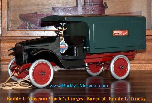 Antique Buddy L Trucks, 1920s Buddy L Trucks Information Buddy L Museum Buying Antique Buddy L Toys Free Buddy L Truck Appraisal Free Toy Appraisals Rare Buddy L Trucks For Sale