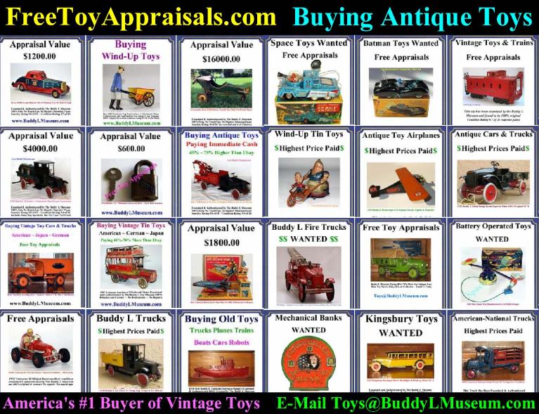 Buddy L Road Roller For Sale Buddy L Tugboat Information Buddy L Museum buying antique buddy l trucks and cars Free Buddy L Toy Appraisals